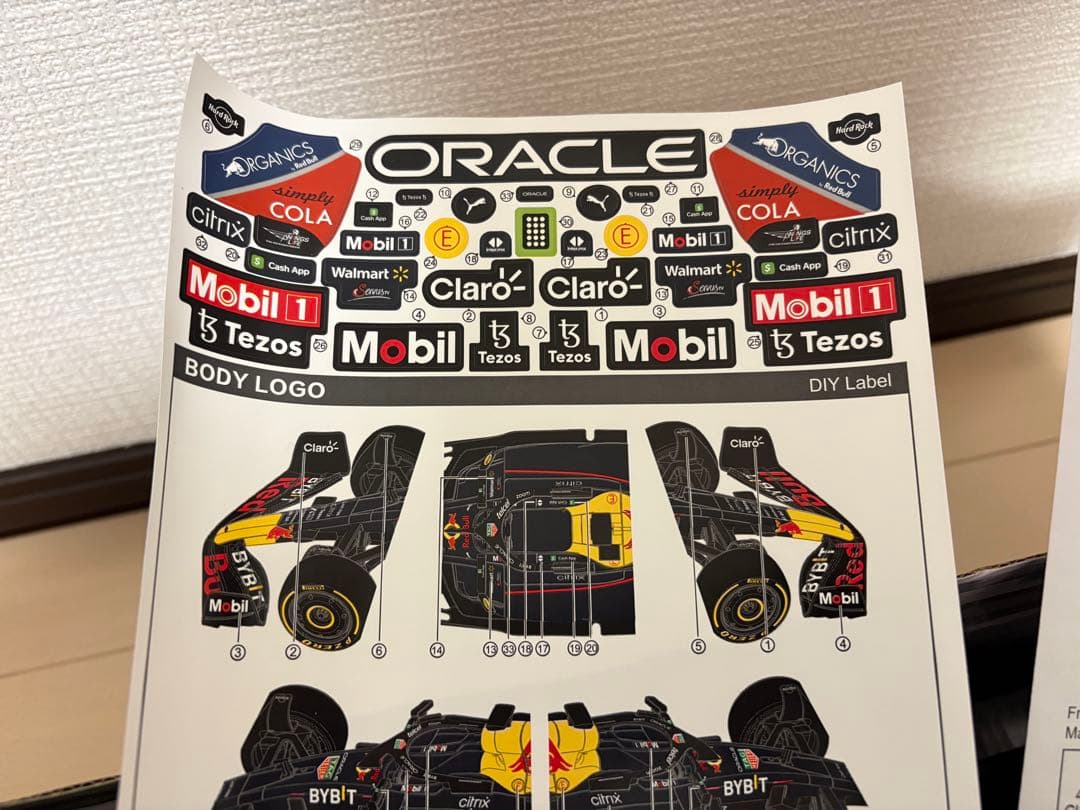 【送料込】RASTAR 1/12 レッドブル RB18 ラジコンカー F1