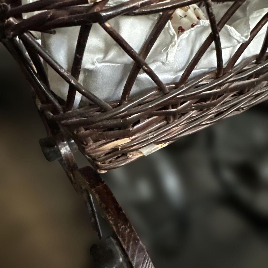 めちゃくちゃ可愛い！人形用 クラシック ベビーカー ブラウン