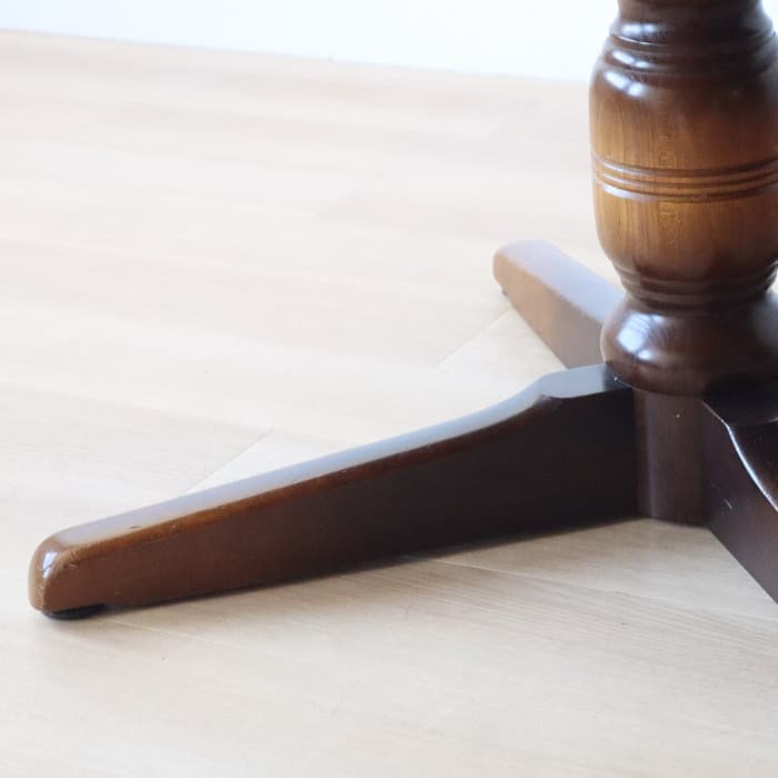 ヴィンテージ 飛騨産業 穂高 丸 ダイニングテーブル キツツキ