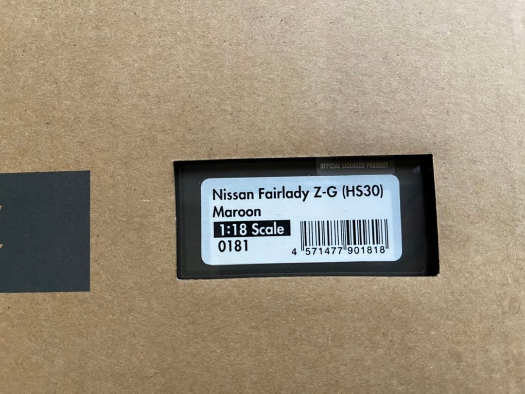 ★☆イグニッションモデル 1/18 フェアレディZ Z-G (HS30)
