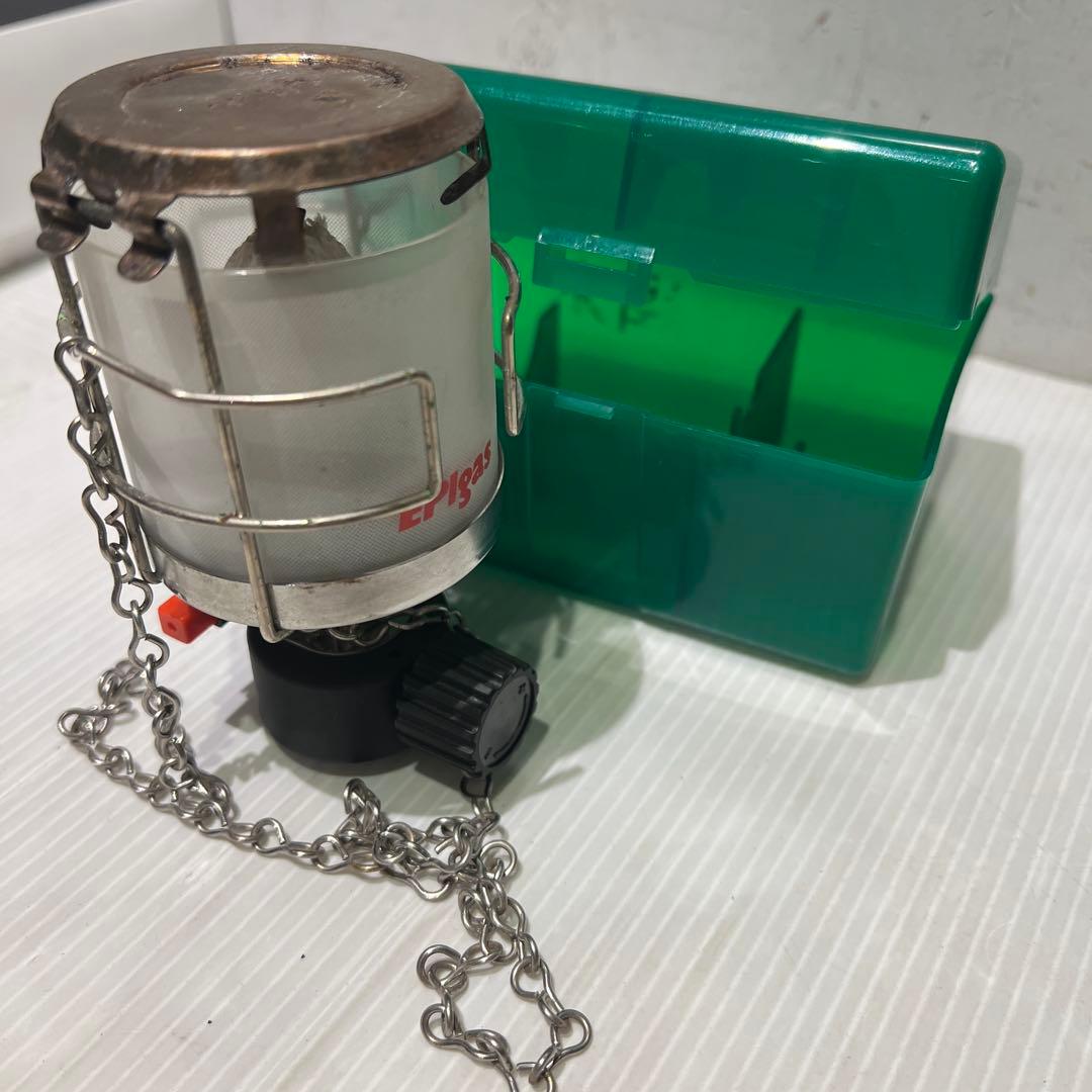 キャンプ用品　EPIgas チタンコンロ　ランプ　飯盒　３点　まとめ　アウトドア