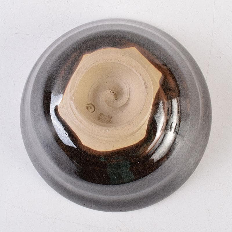 茶道具 上野焼 十五代 熊谷紅陽作 茶碗 堀内宗完(兼中斎)極め箱 VR9097