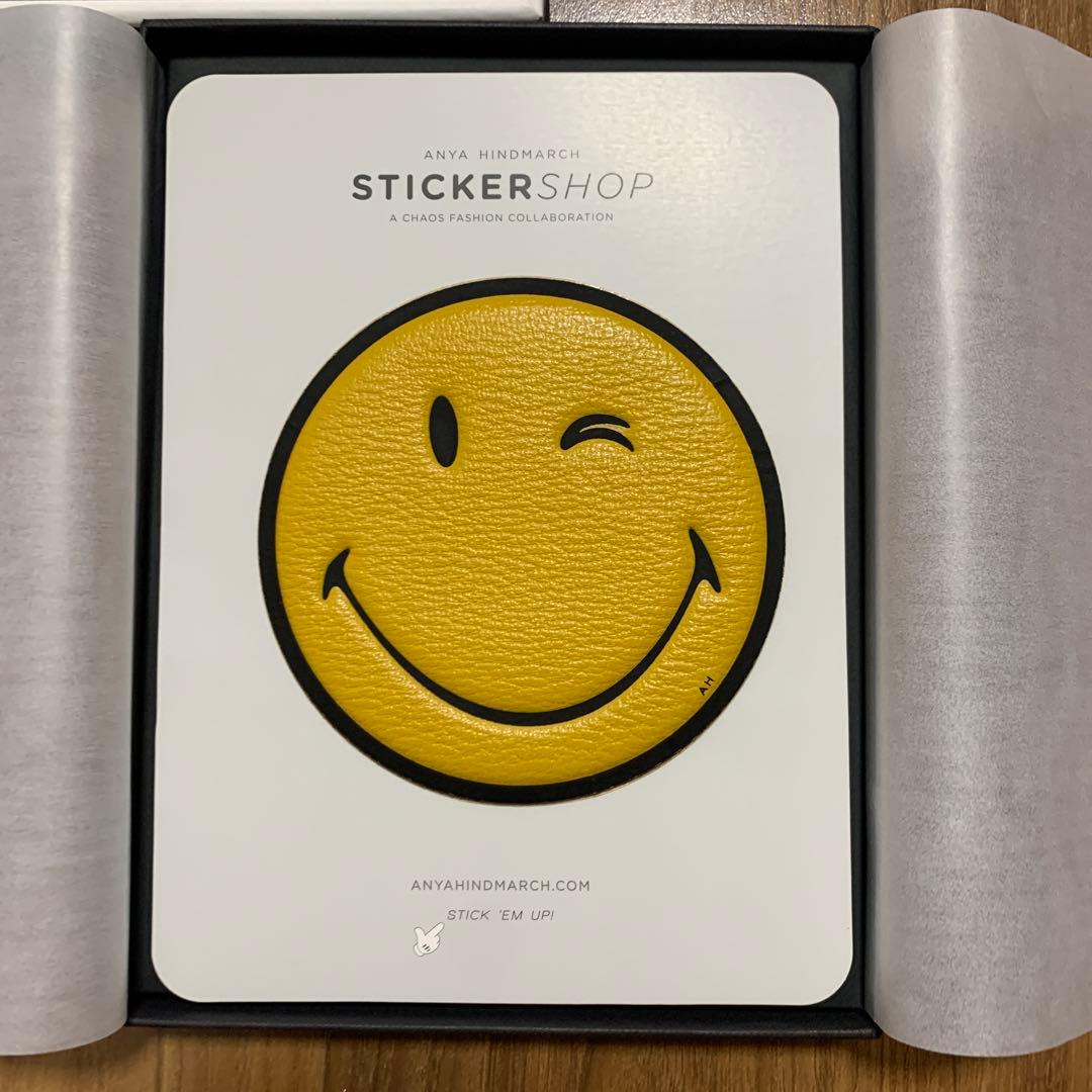 新品未使用】ロンドン購入 アニヤハインドマーチ スマイリー革