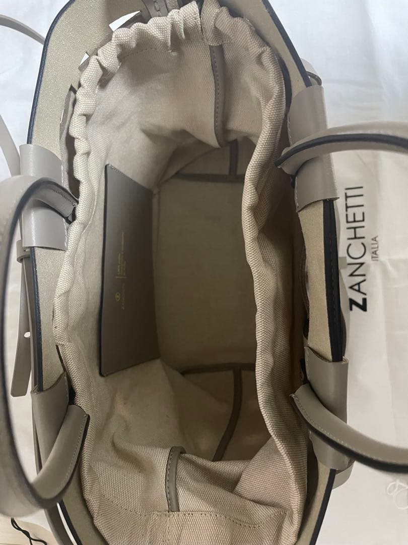 極美品 定価¥162,800 ザンケッティ WOVEN BUCKET バッグ