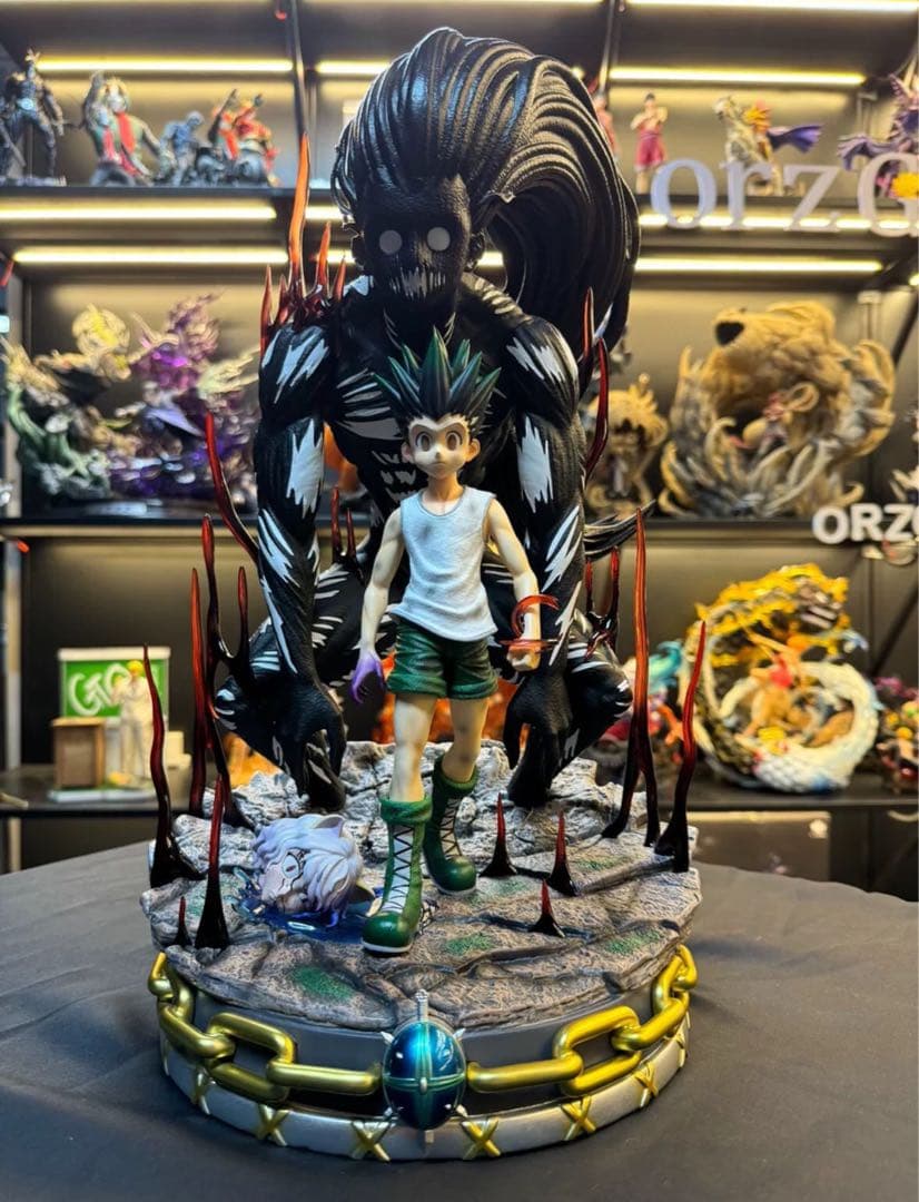 hunter×hunter ゴン·フリークス ガレージキット ガレキスタチュー
