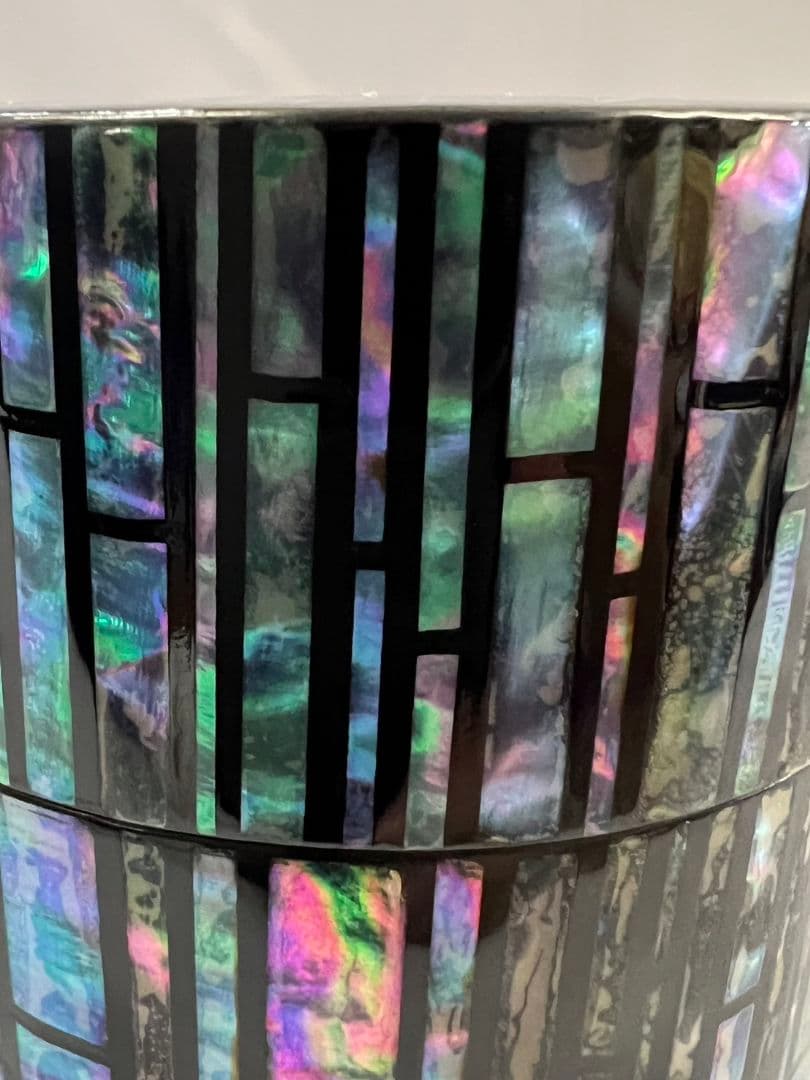 螺鈿細工菊中次(棗) 北島昭峰(昭夫) 茶道具 - メルカリ