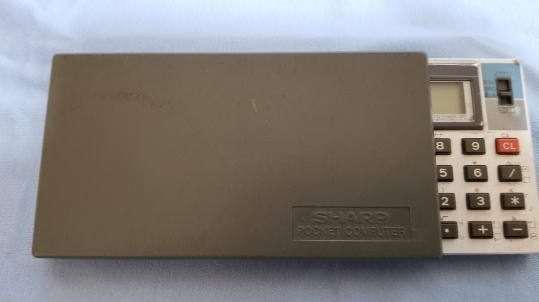 希少 SHARP ポケットコンピュータ PC-1262