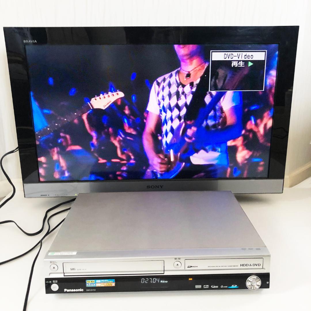 【完動品】パナソニック HDD内蔵 VHS DVD一体型　ビデオデッキ DIGA