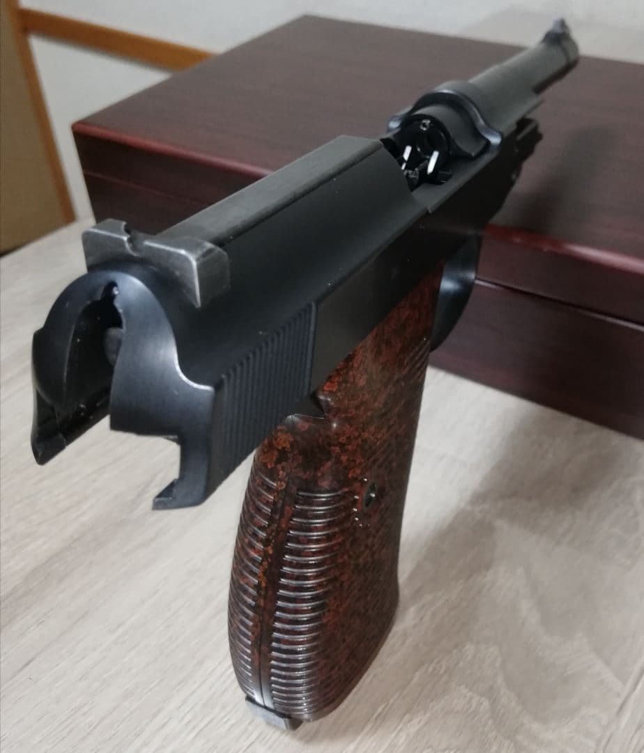 本日終了⭐マルゼン ワルサーP38 ac41ブラック ガスブロ カスタム⭐箱付