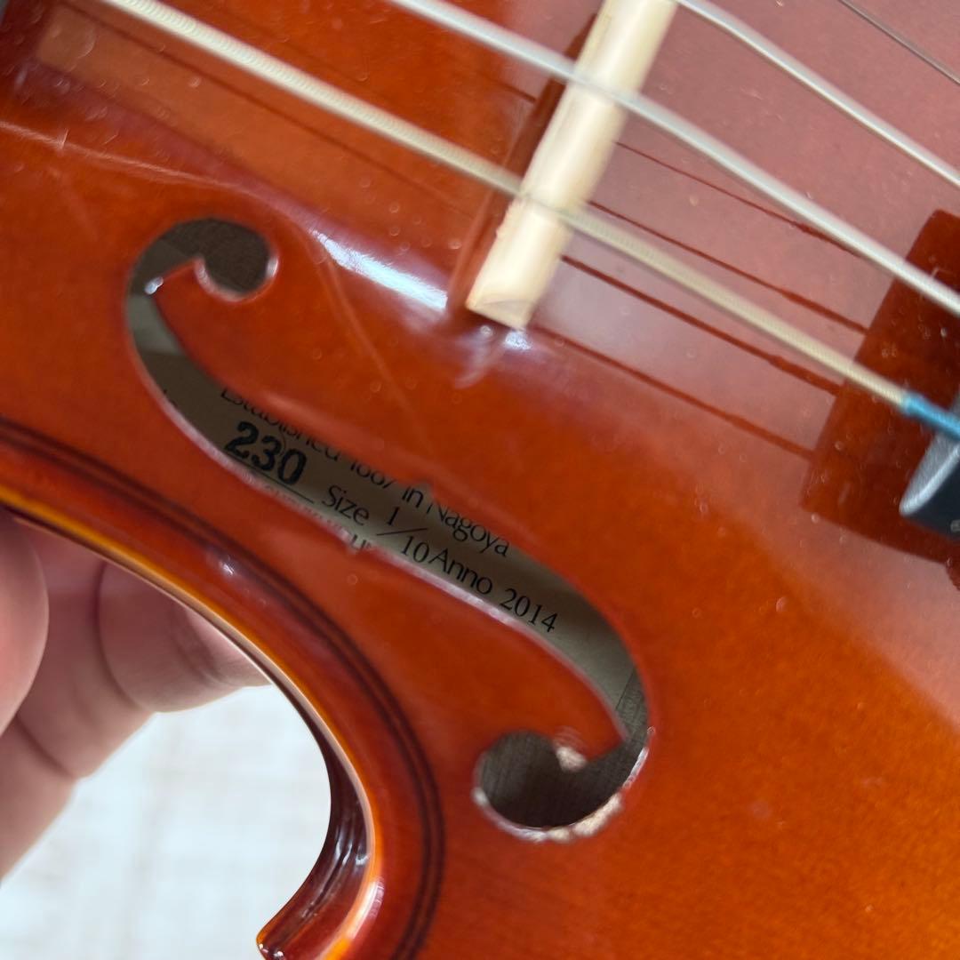 SUZUKI NO.230 バイオリン　1/10 2005年製　弓付き