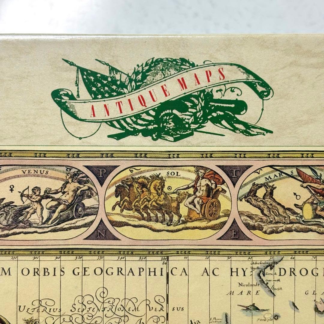 【未開封・未使用品】オールドマップ 世界地図 ジグソーパズル 2014ピース