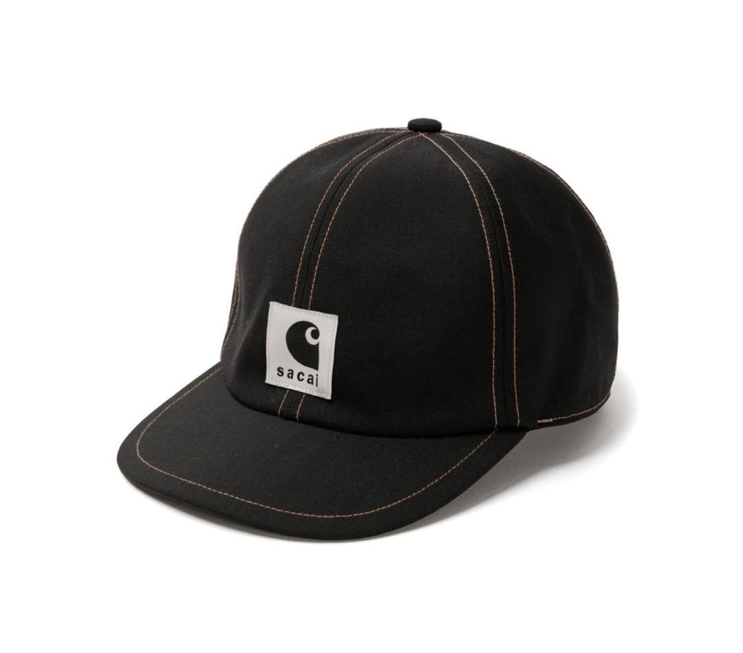 sacai Carhartt WIP Duck Cap 黒ほぼ未使用