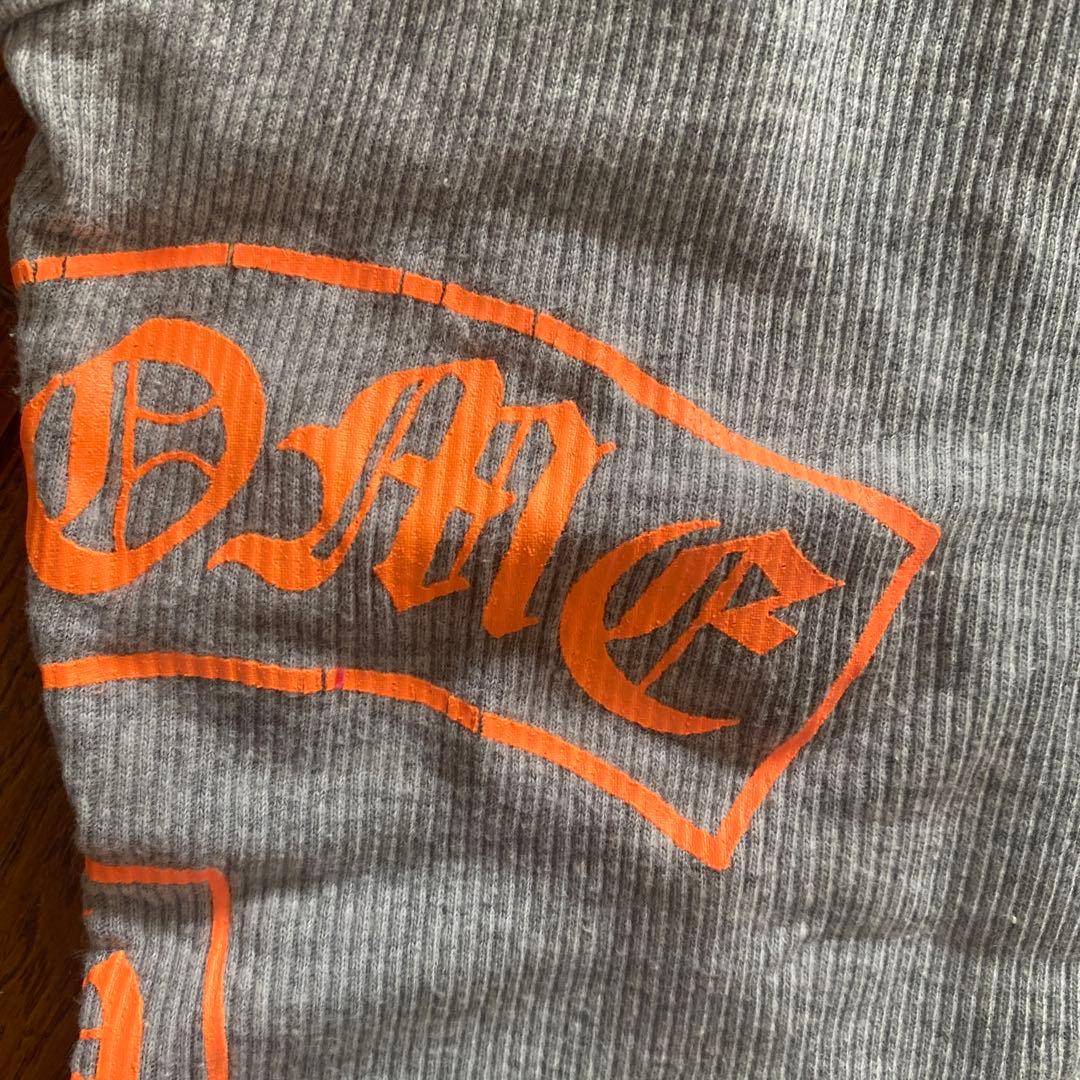 クロムハーツ 激レア　ビンテージ　正規品　蛍光オレンジ×グレー　タンクトップ