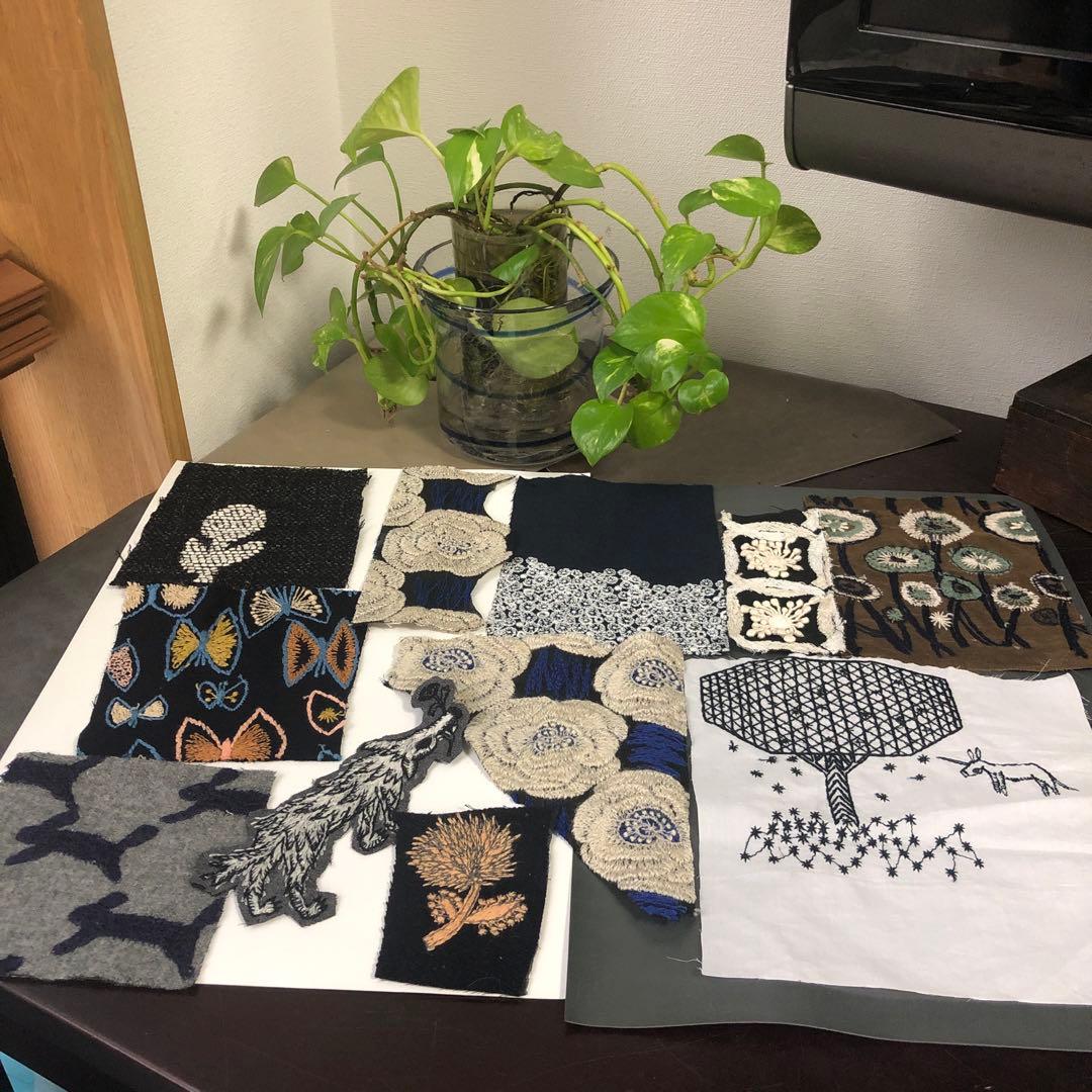 総刺繍柄お得な11枚/ミナペルホネン