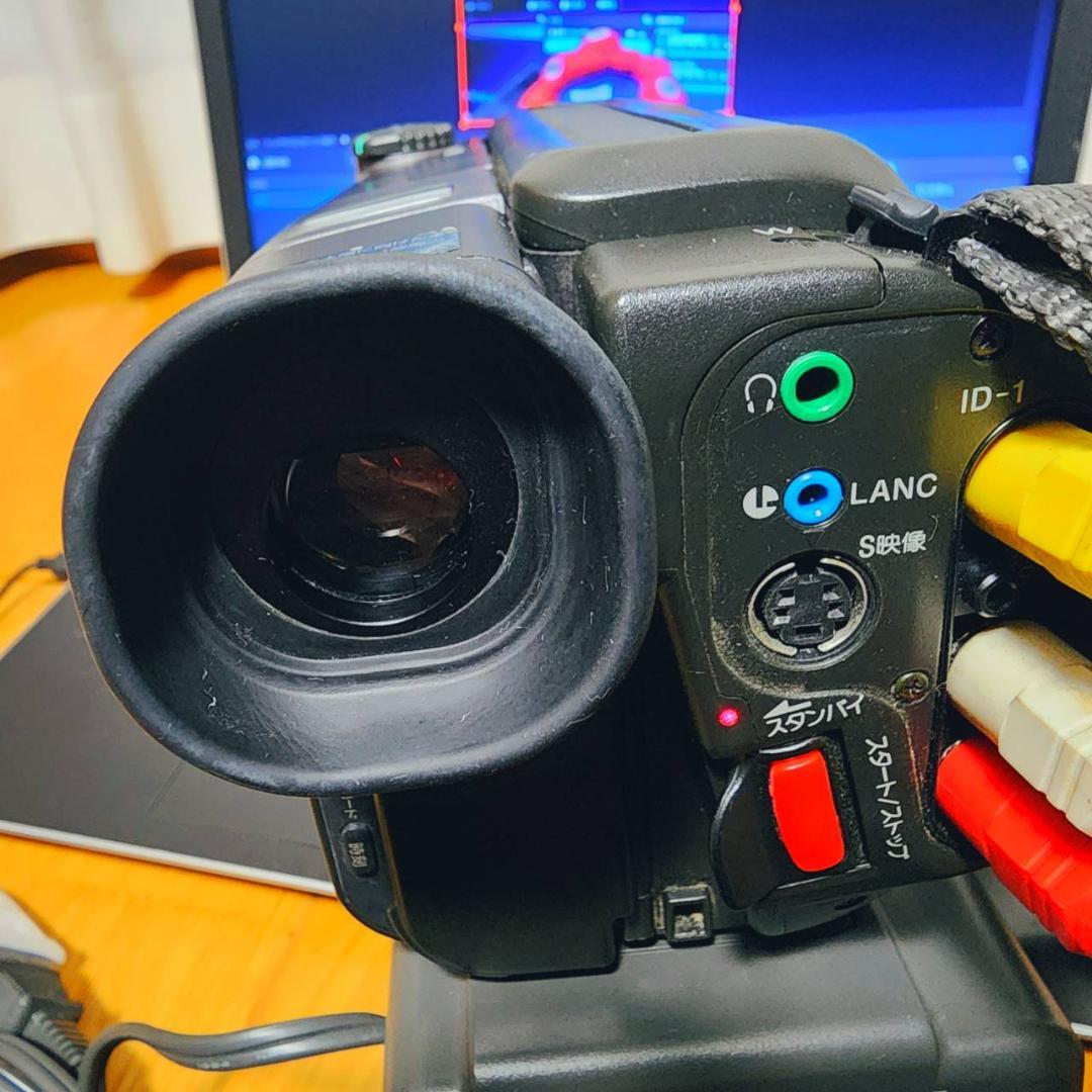 【動作確認済】SONY 高画質 Hi8 ビデオカメラ CCD-TR11 説明書付