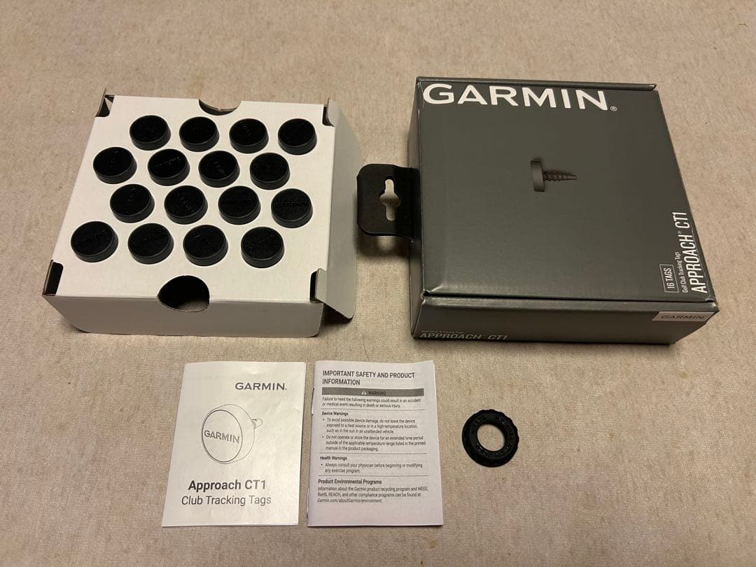 GARMIN Approach CT1 クラブトラッキングタグ 16個 - メルカリ