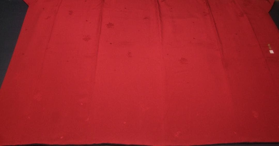 山本寛斎/赤無地桜地紋/比翼仕立て 振袖フルセット m55 成人式 - メルカリ