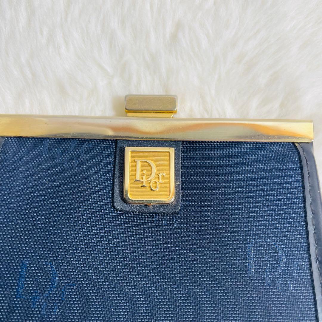 【未使用保管品】Dior トロッター ケース ネイビー 紺