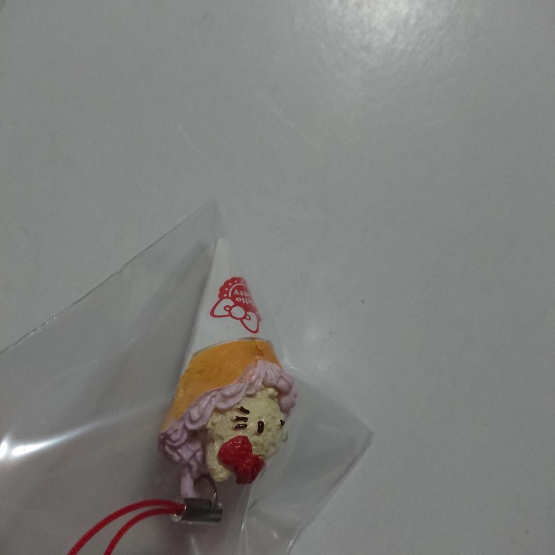 ハローキティ お祭りマスコットりんご飴 かき氷 クレープ 風鈴 リーメント