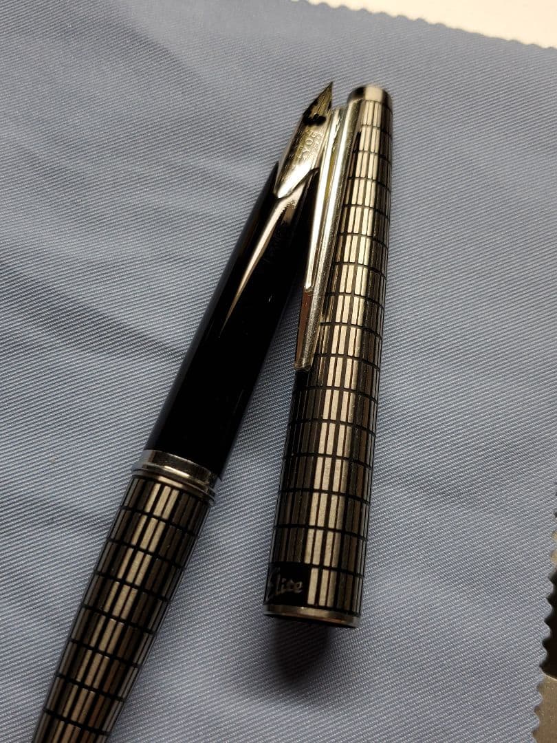パイロット エリートS 食刻 蝕刻 Elite 万年筆 18K 750
