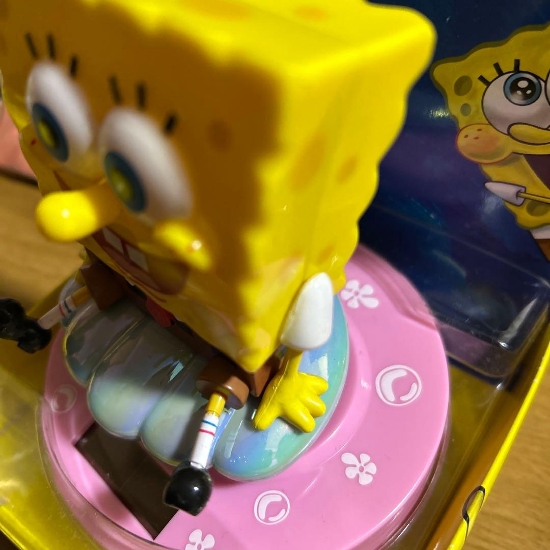 スポンジ・ボブ　ソーラーフィギュア　 ゆらゆらソーラー