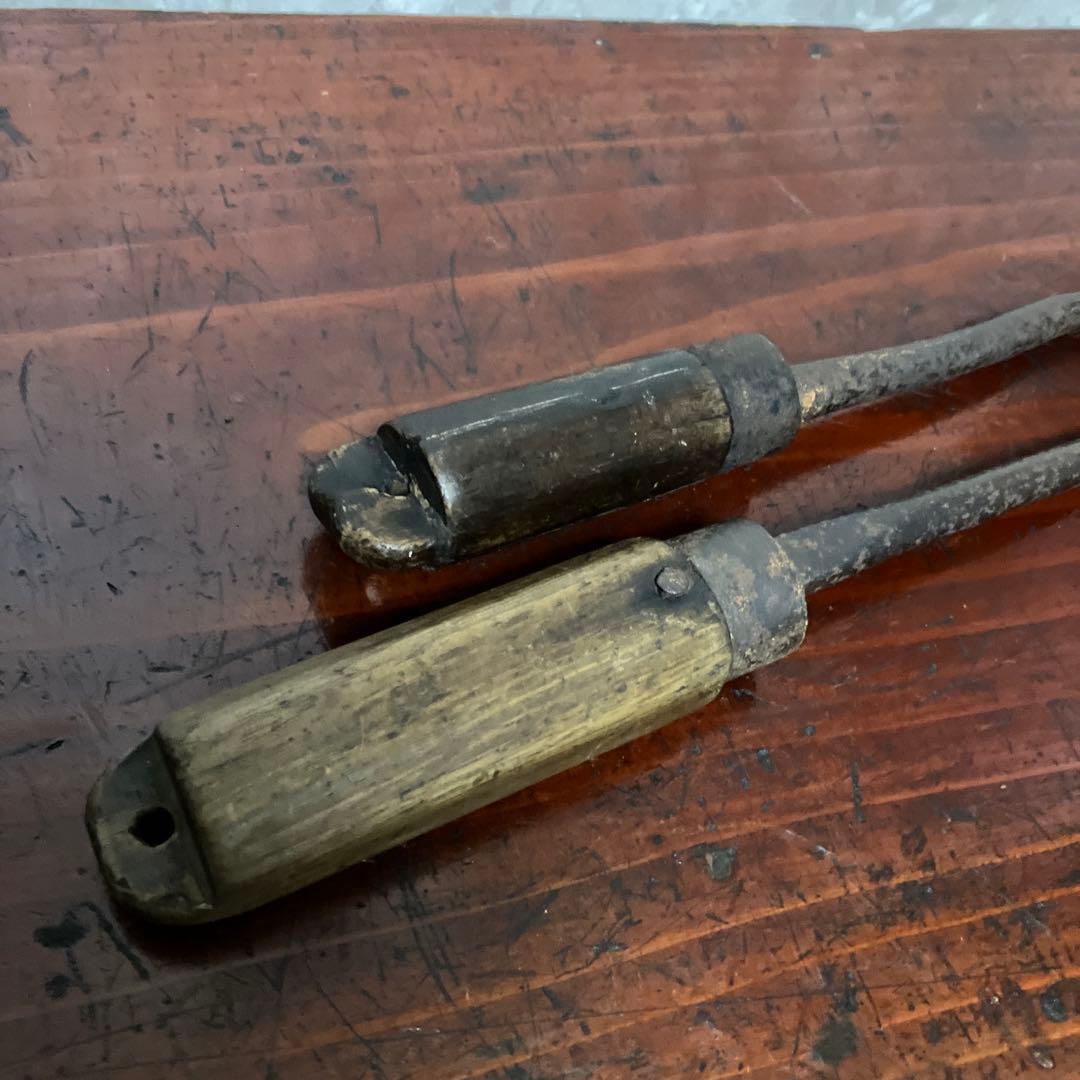 古い蔵戸の「落とし鍵」各種10点