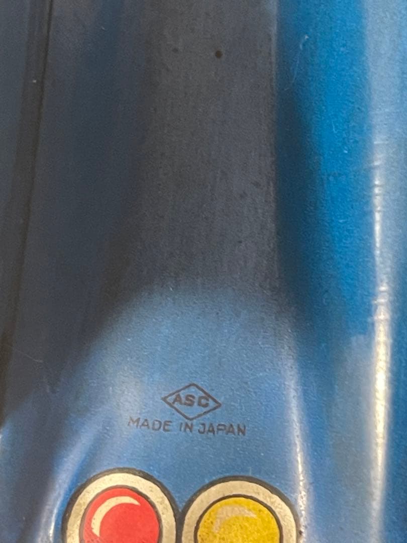 バットマン　ブリキのおもちゃ　バットモービル　バットマンカー　アオシン製