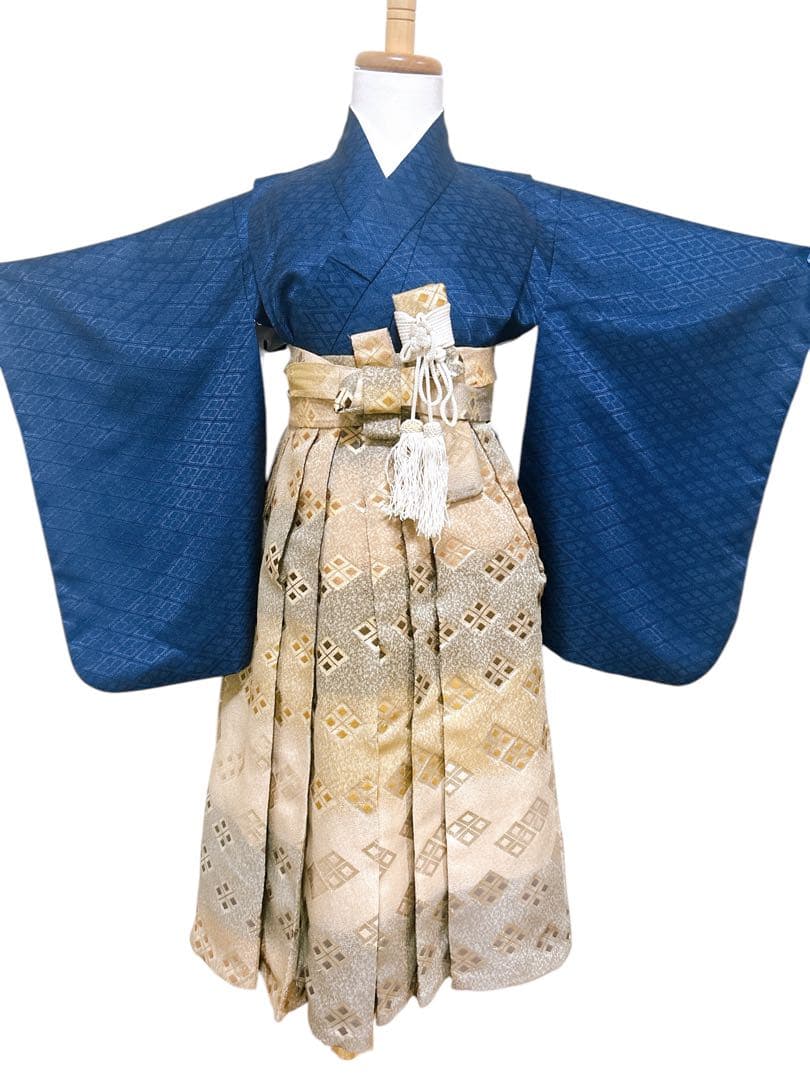 人気の兜柄♡七五三　5歳　男の子　セット　一式　紺色系