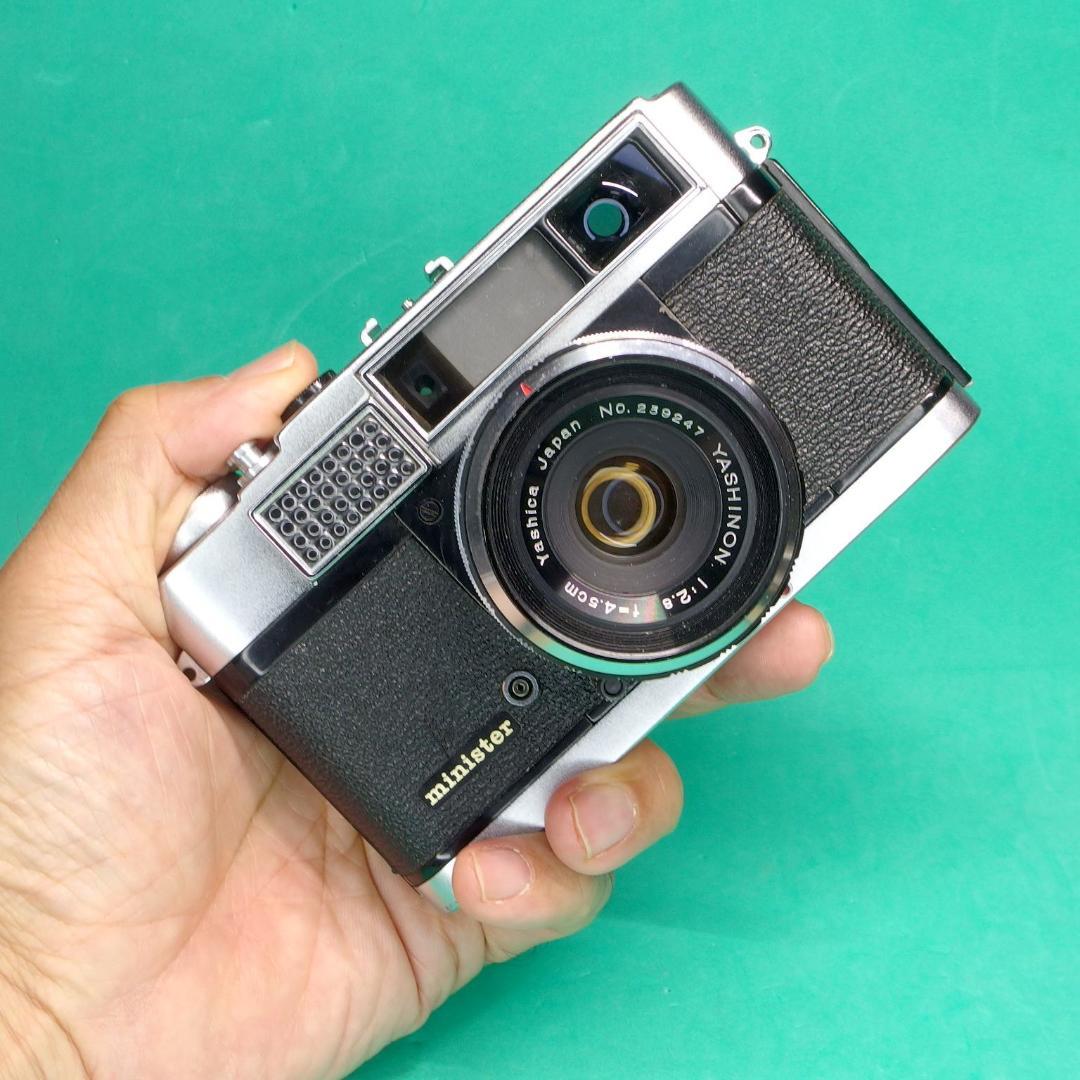 美品】ヤシカ・ミニスター ヤシノン45mmF2.8 4群5枚【試写済】
