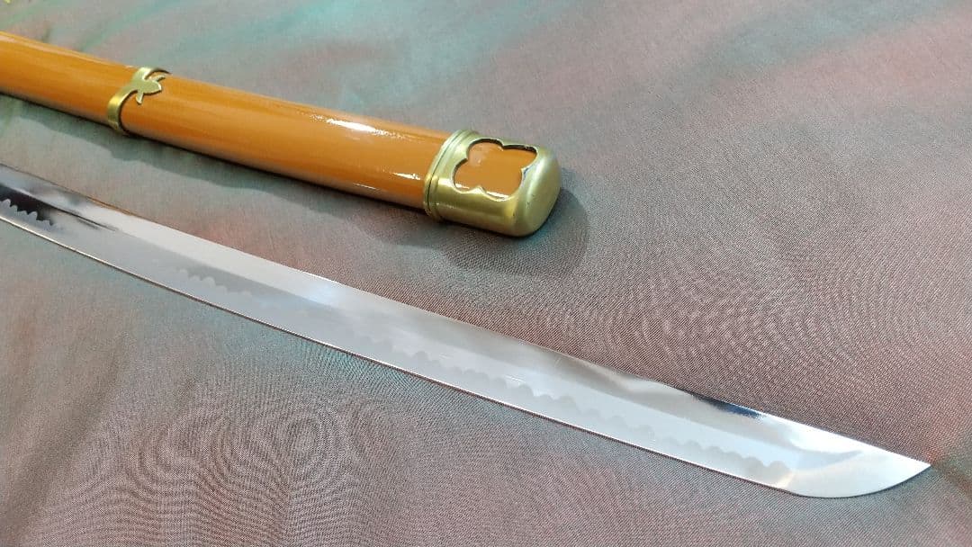 ☆格安☆【金属刀身】髭切 模造刀 武具 日本刀 刀剣乱舞 コスプレ 模擬刀 刀剣