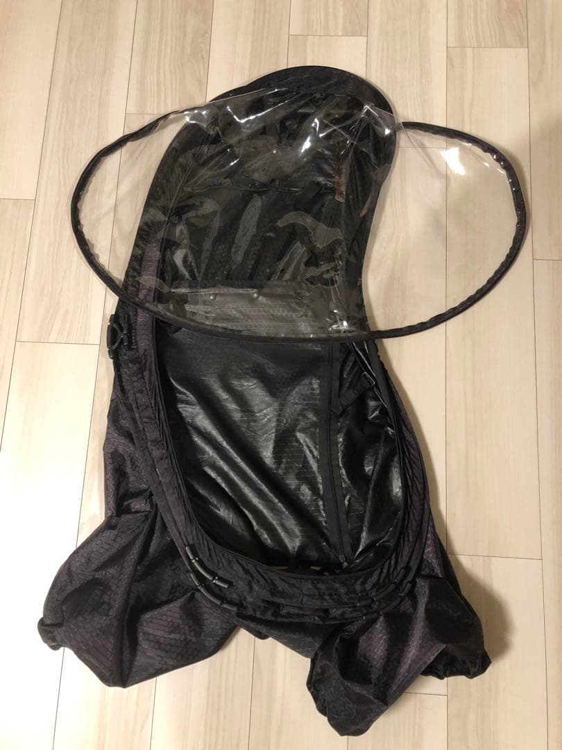 【PLANTS】リア用 OGKグランディア チャイルドシート黒※レインカバ