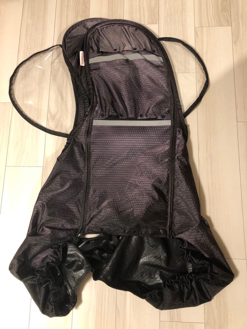 【PLANTS】リア用 OGKグランディア チャイルドシート黒※レインカバ