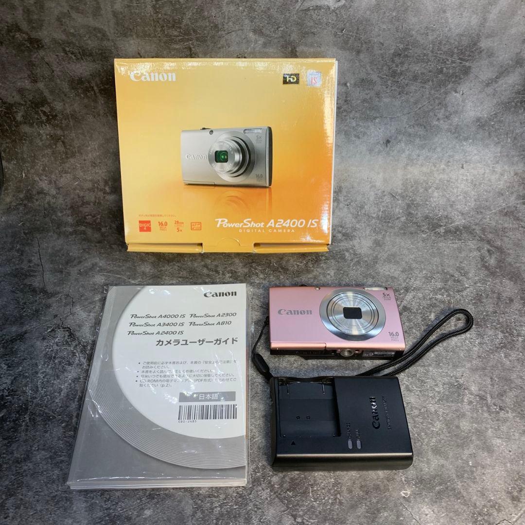 I627 CANON キャノン A2400 IS PC1731 デジカメ