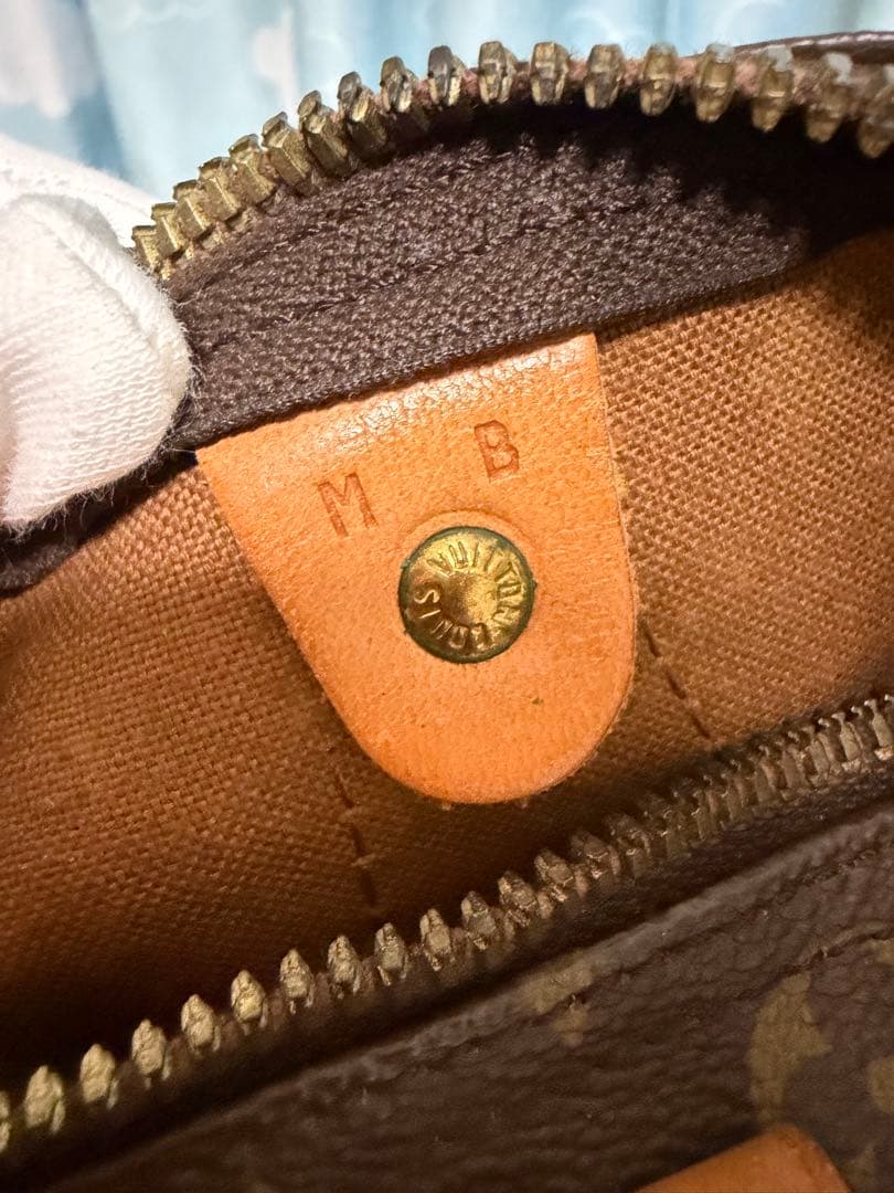 中古美品！ルイヴィトン　モノグラム　ハンドバッグ　シリアル　MB843