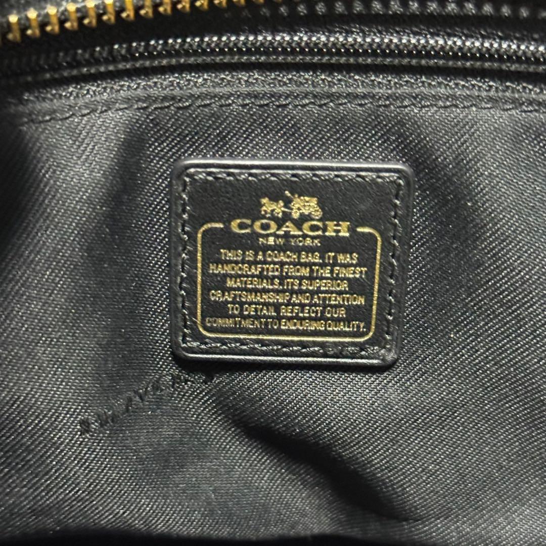 未使用級✨️コーチ 2way ショルダーバッグ スワッガー レザー シボ革 黒