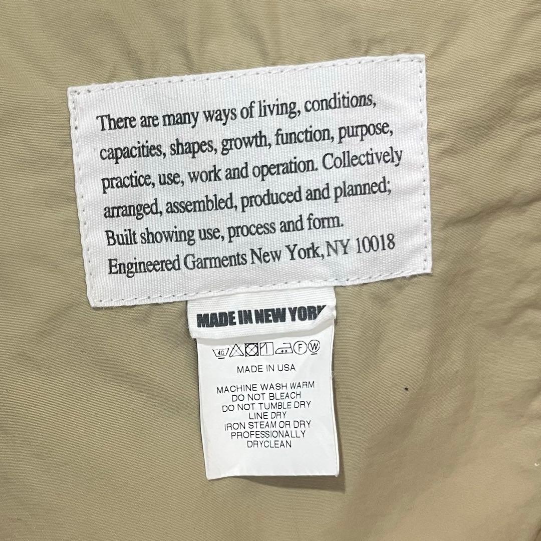 Engineered Garmentsジャケット パッチワークデザイン M