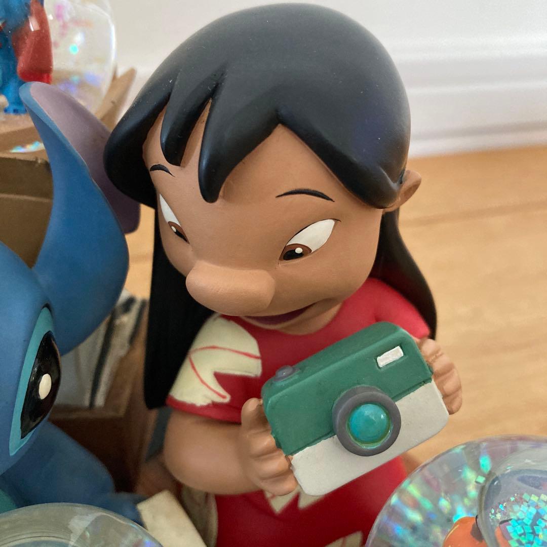 ☆レア☆ リロ＆スティッチ スノードーム ディズニーオークション限定