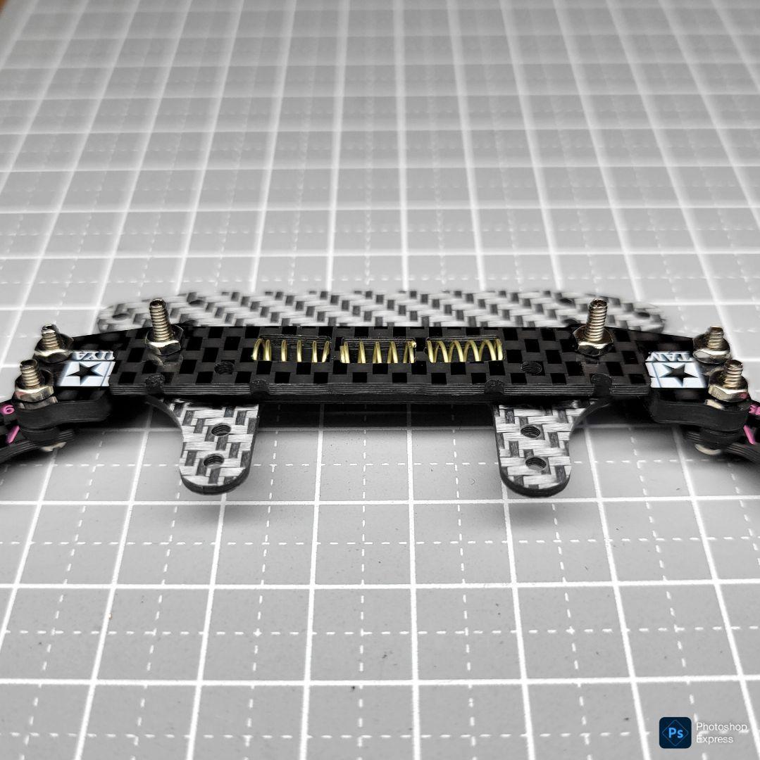 SD-Fix CNC加工 スライドダンパー 10mm円形可動 バネ3個 円形搭載 真鍮