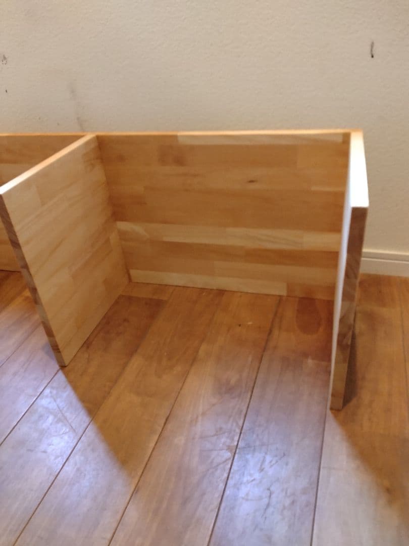 木製 ハンドメイド オーダー コの字 ベンチ テレビ台 キヌカ シェルフ