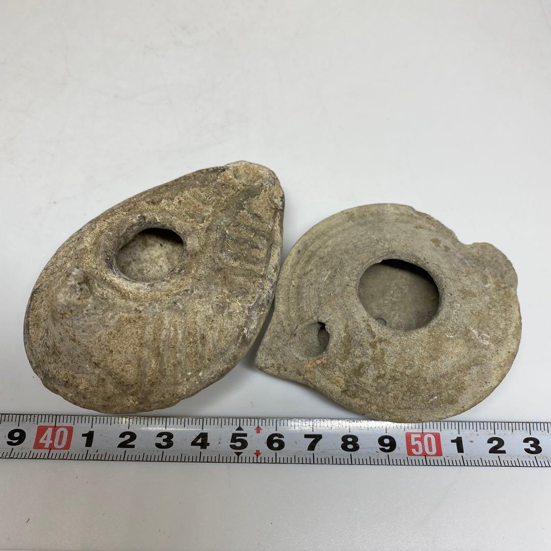 BC4000年　パルミラ　ルタゴ遺跡出土品4点　東さ7-1009①