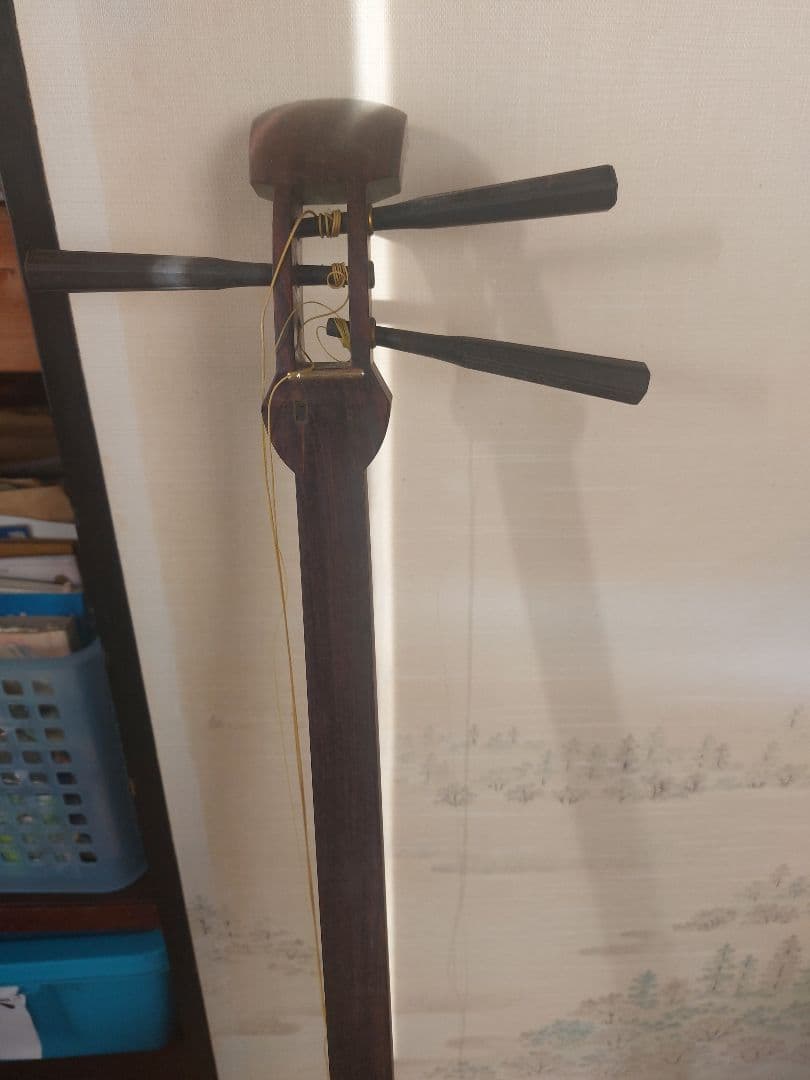 三味線専用ケース　三味線二本　付属品