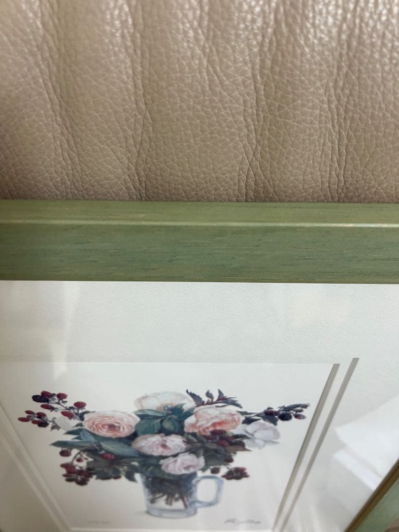 橋本不二子作　限定版画　直筆サイン入りMy garden floweys