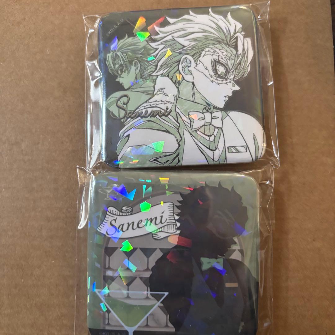 鬼滅の刃 モクテルバー グリッター缶バッジ 不死川実弥 - メルカリ