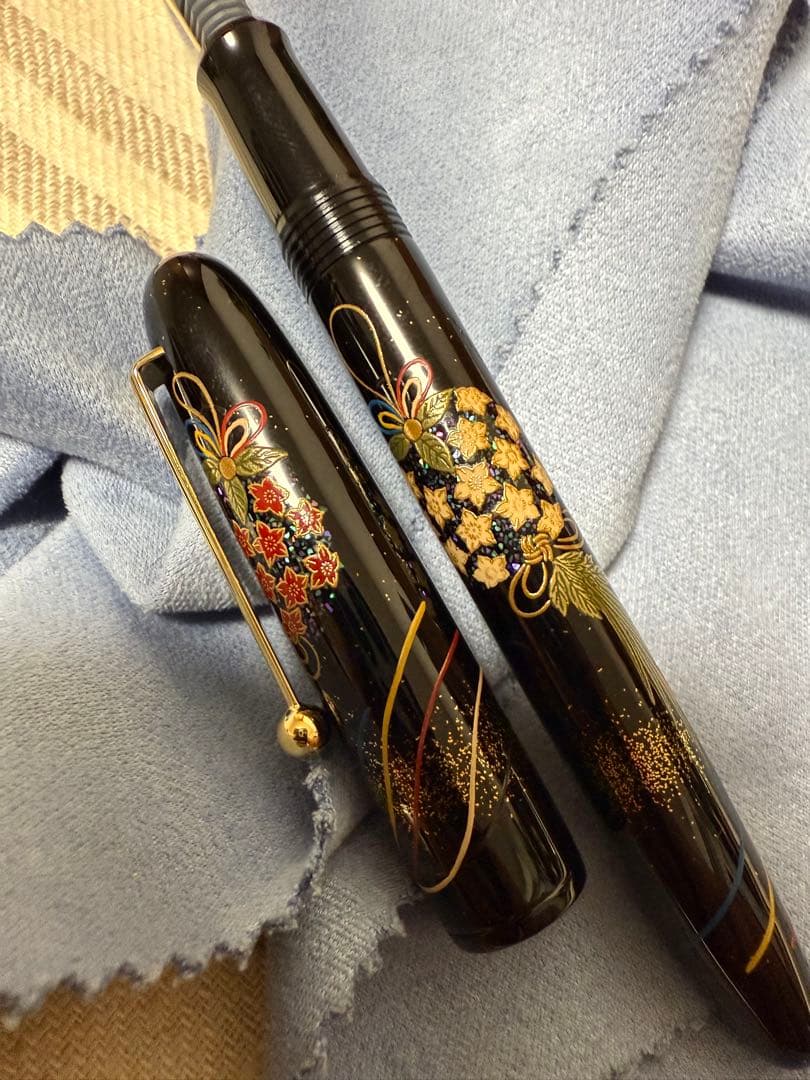 NAMIKI蒔絵万年筆、ユカリ薬玉