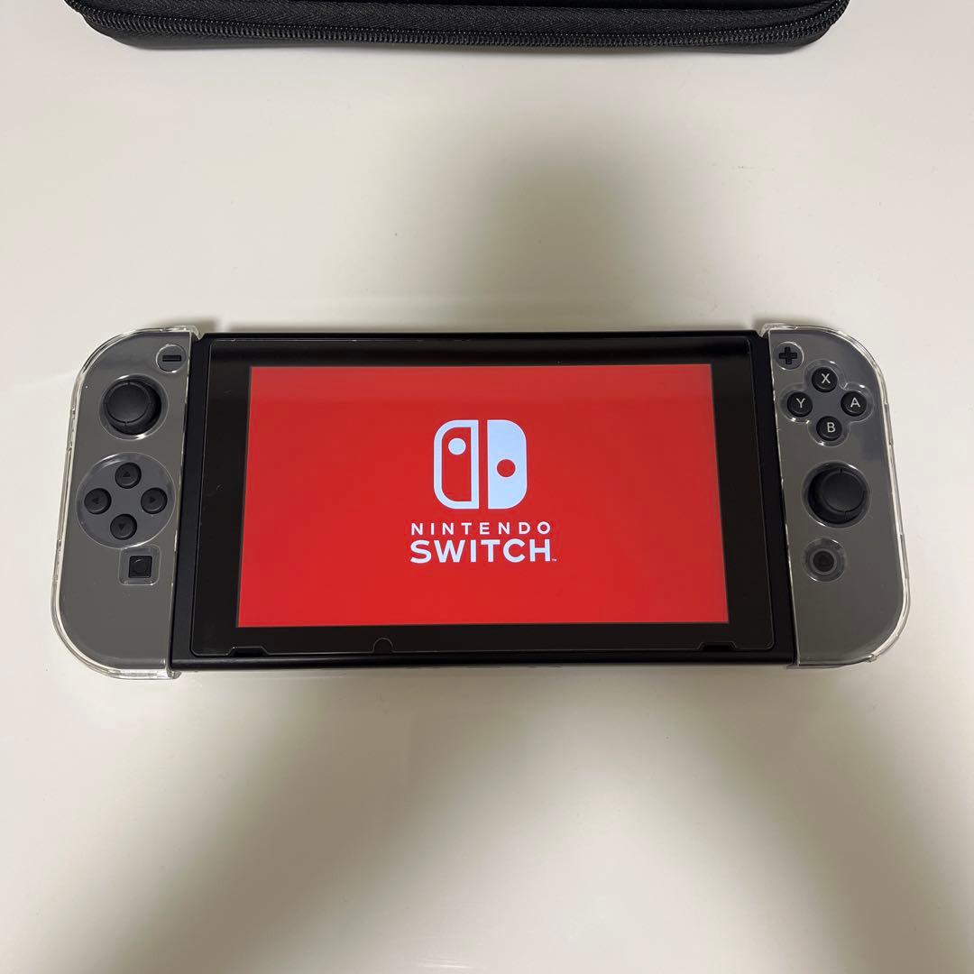 Nintendo Switch 本体（初期版）グレー キャリングケース付き