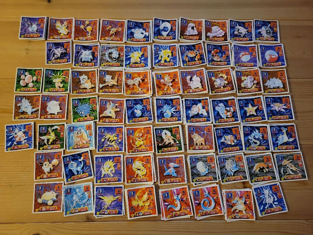 ポケモンシール烈伝・シール烈伝改　大量まとめ売り