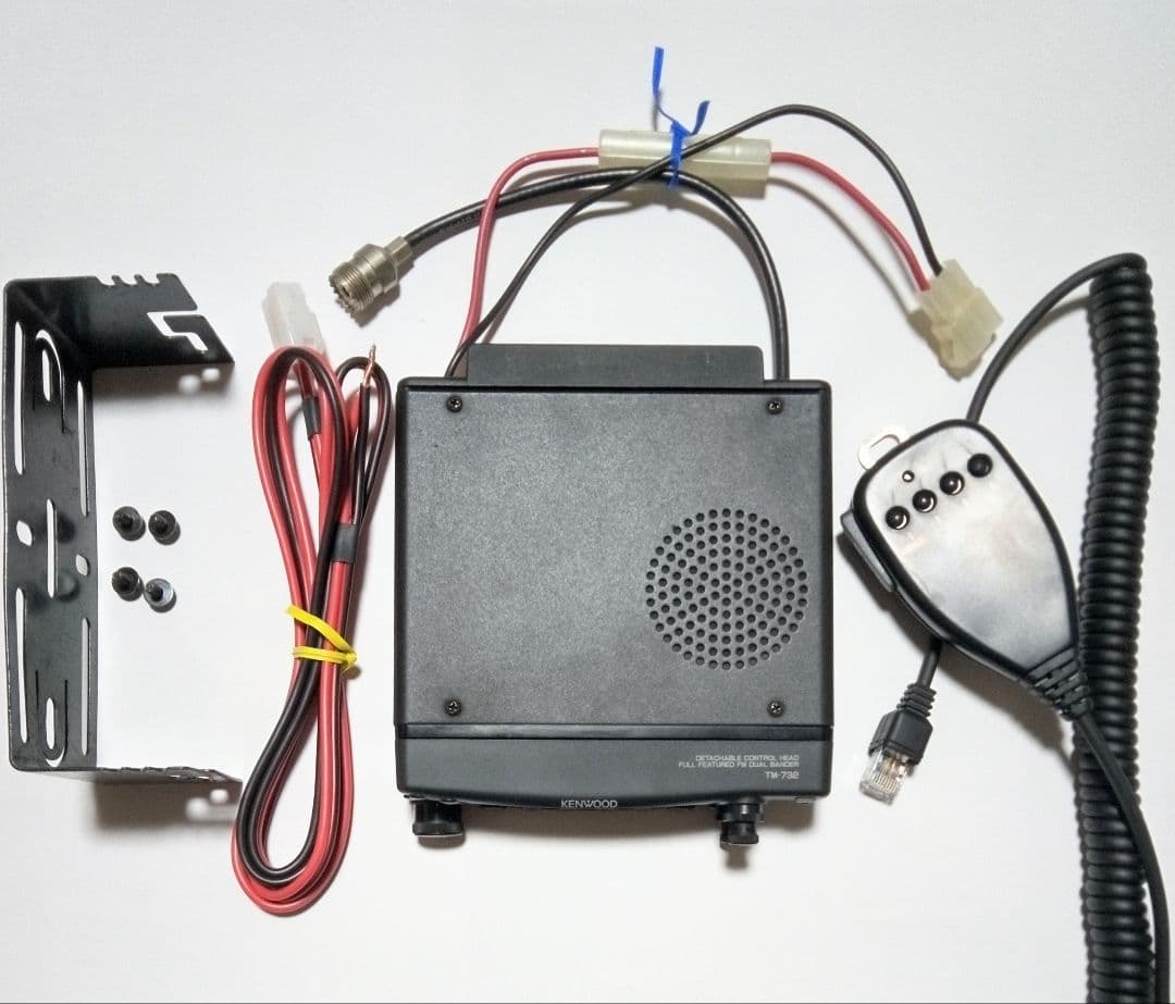 ケンウッド製 TM-732 (145/433) 10w機 動作確認・中古品