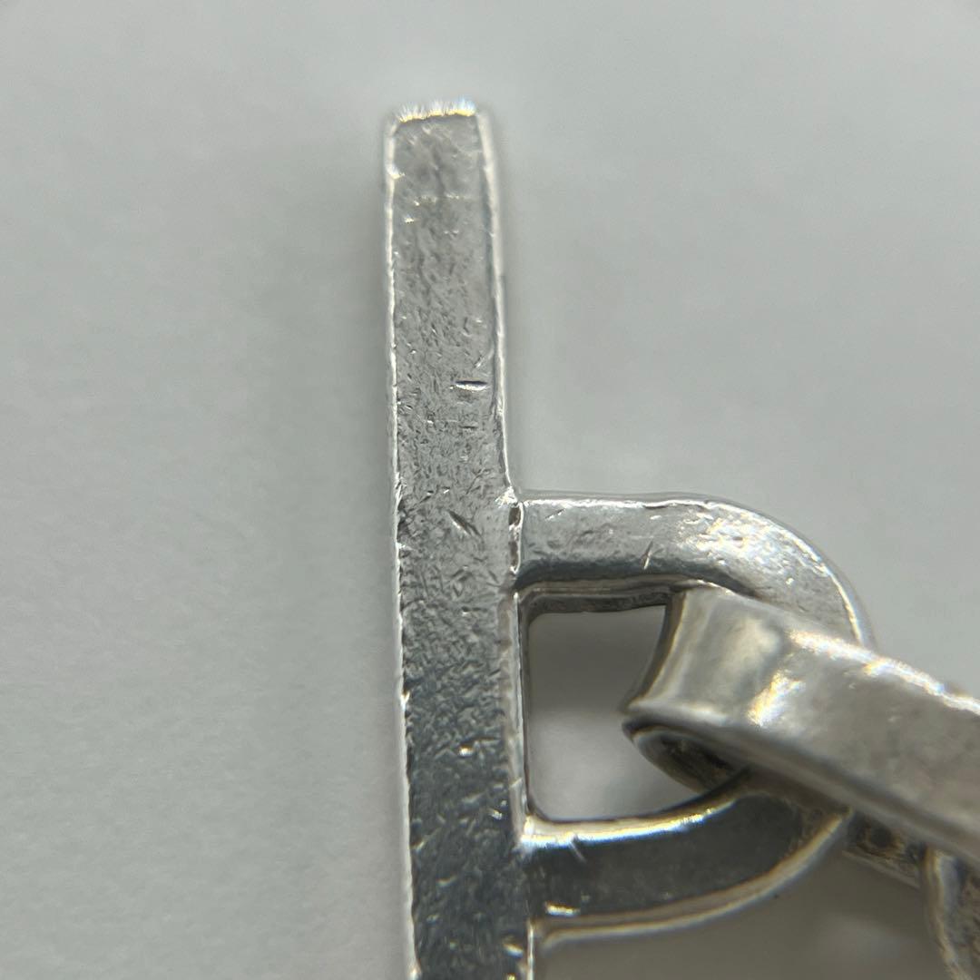 グッチ GUCCI オーバルリンクチェーンブレスレット ホースビット メキシコ製