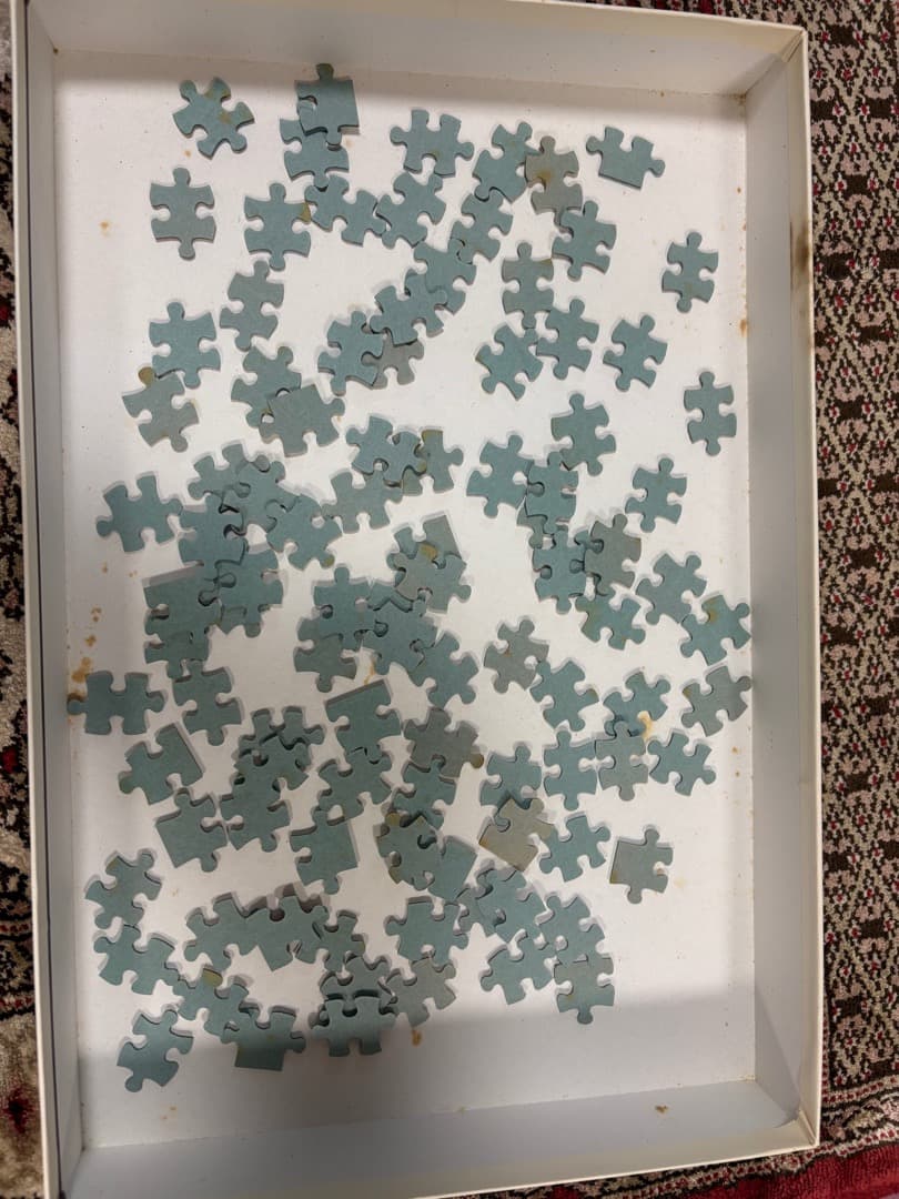 中古品】スヌーピーカレンダージグソーパズル 1989年版 1000ピース