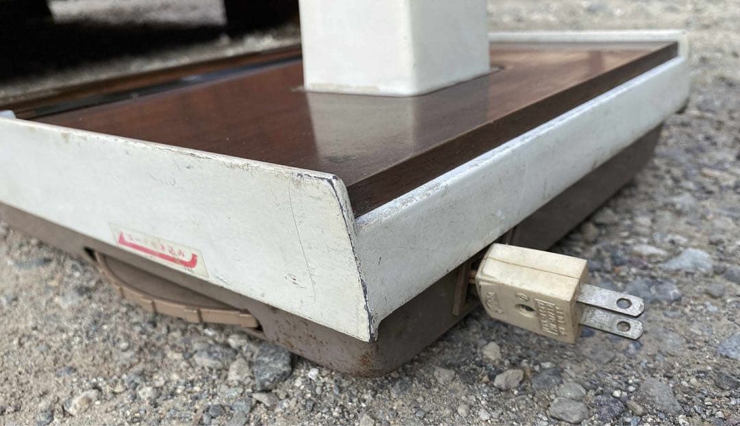 ち*う様 レトロ スタンド扇風機 シルバー